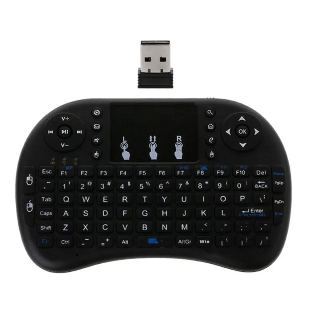 2,4 ГГц беспроводной i8/i10 тачпад мини клавиатура Fly Air мышь для Android tv PS3/4 JLRJ88