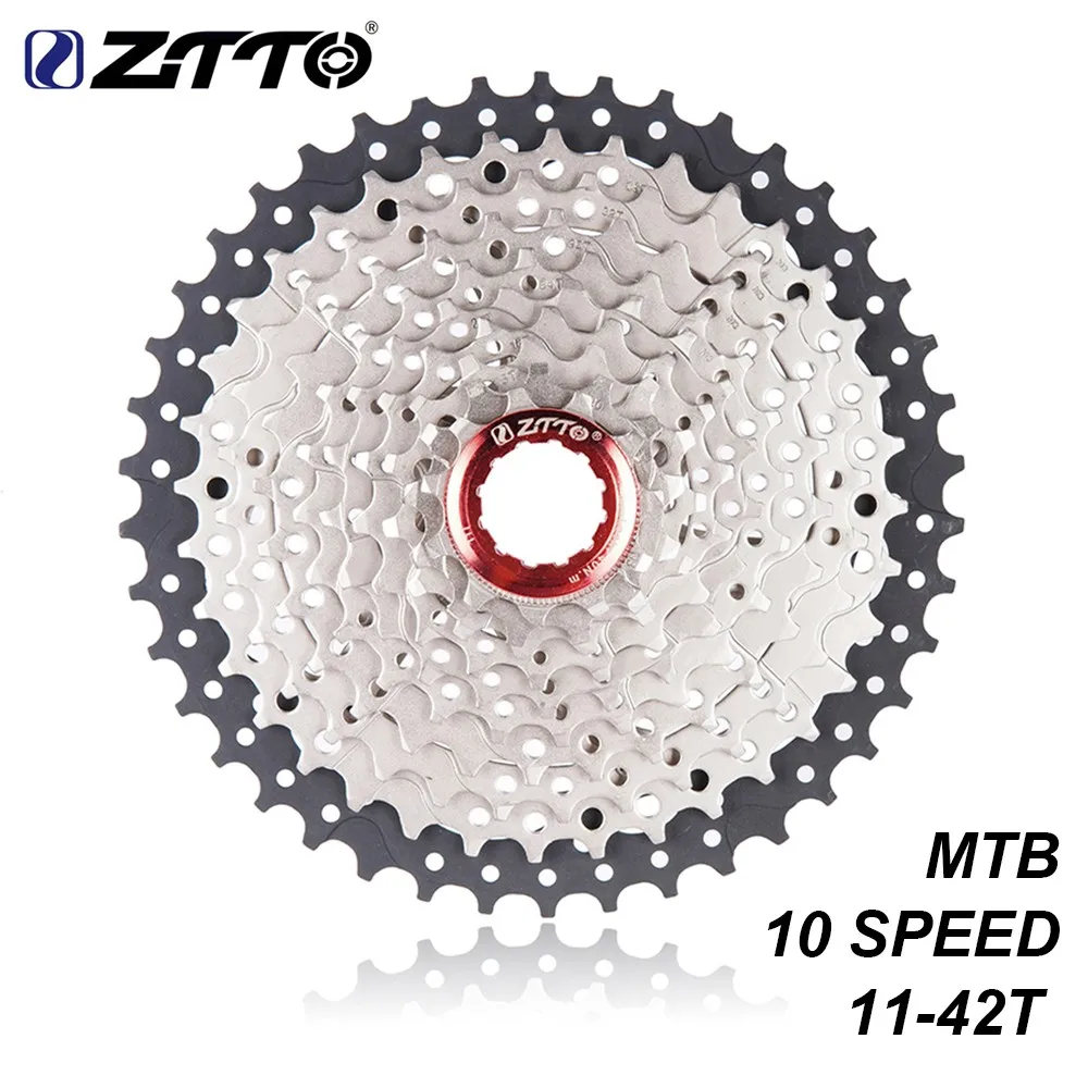 ZTTO 11-42 10 скоростей 10 s широкого соотношения MTB горный велосипед кассета коронки для части m6000 m590 m610 m675 m780 X5 X7 X9