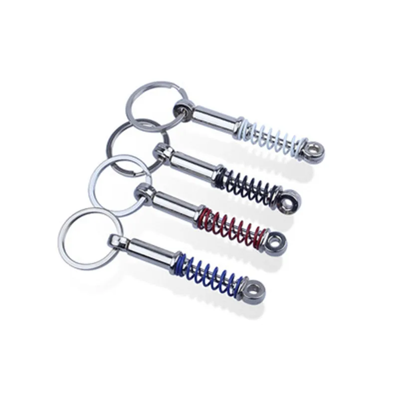 Coilover Keychain Creative Hot Auto Part Model Automotive Accessories Shock Absorber Keyring Key Chain Ring keyfob | Украшения и