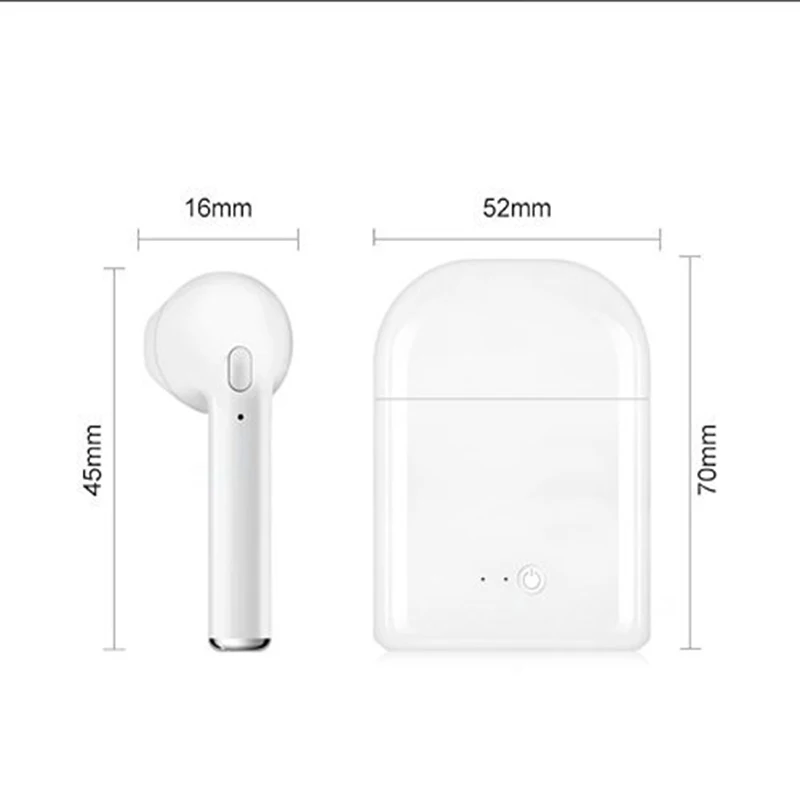  i7s TWS Mini True Wireless Bluetooth Sport Earphone Stereo Earbud Headset With Charging Box Mic For - 33030532631
