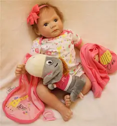 20 дюймов Reborn Baby силиконовые виниловые куклы реалистичные роскошные аксессуары куклы дети день рождения куклы Подарочные Brinquedos