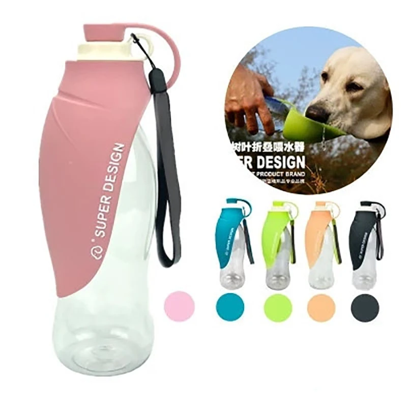 portable dog water bottle and bowl