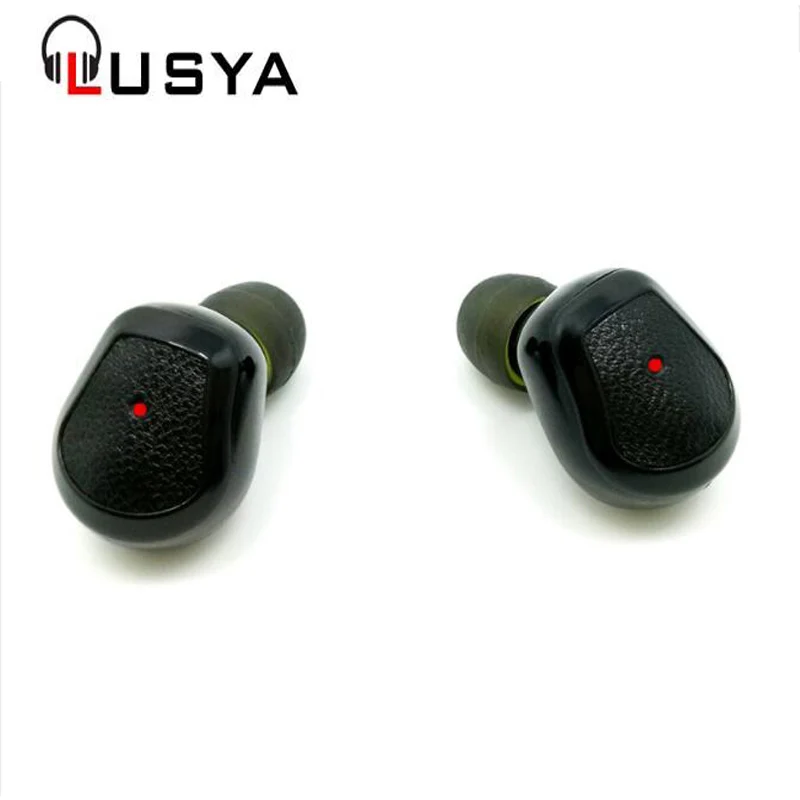 

LusyaWireless Earbuds Hifi Bluetooth EarphoneTWS Stereo With Mic for iPhone X 8 Samsung Xiaomi Charger Box Earphone
