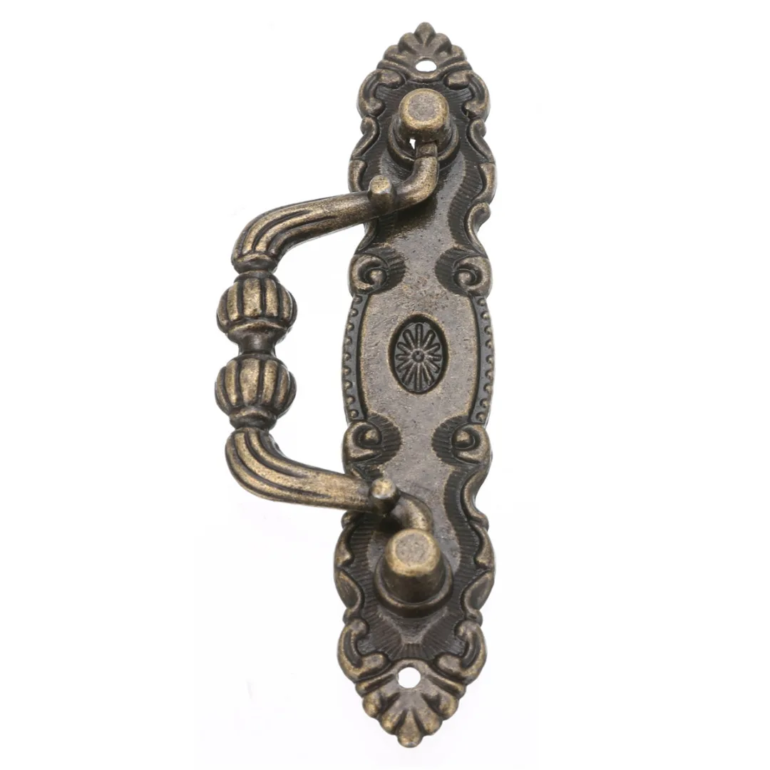 Vintage Antique Dresser Handles Retro Bronze Drawer Knobs Cabinet Handle Pulls For Furniture Cupboard Accessories