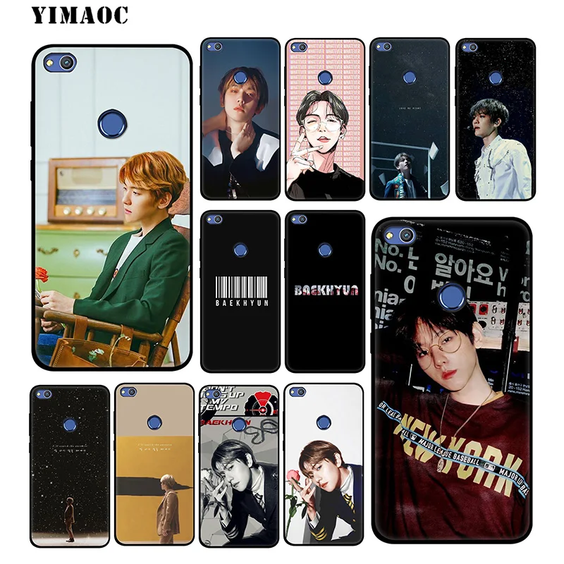 YIMAOC EXO baekhyun мягкий чехол для huawei mate 20 10 P30 P20 Pro P10 P9 P Smart Z 2019 &amp Nova 3 3i Lite |