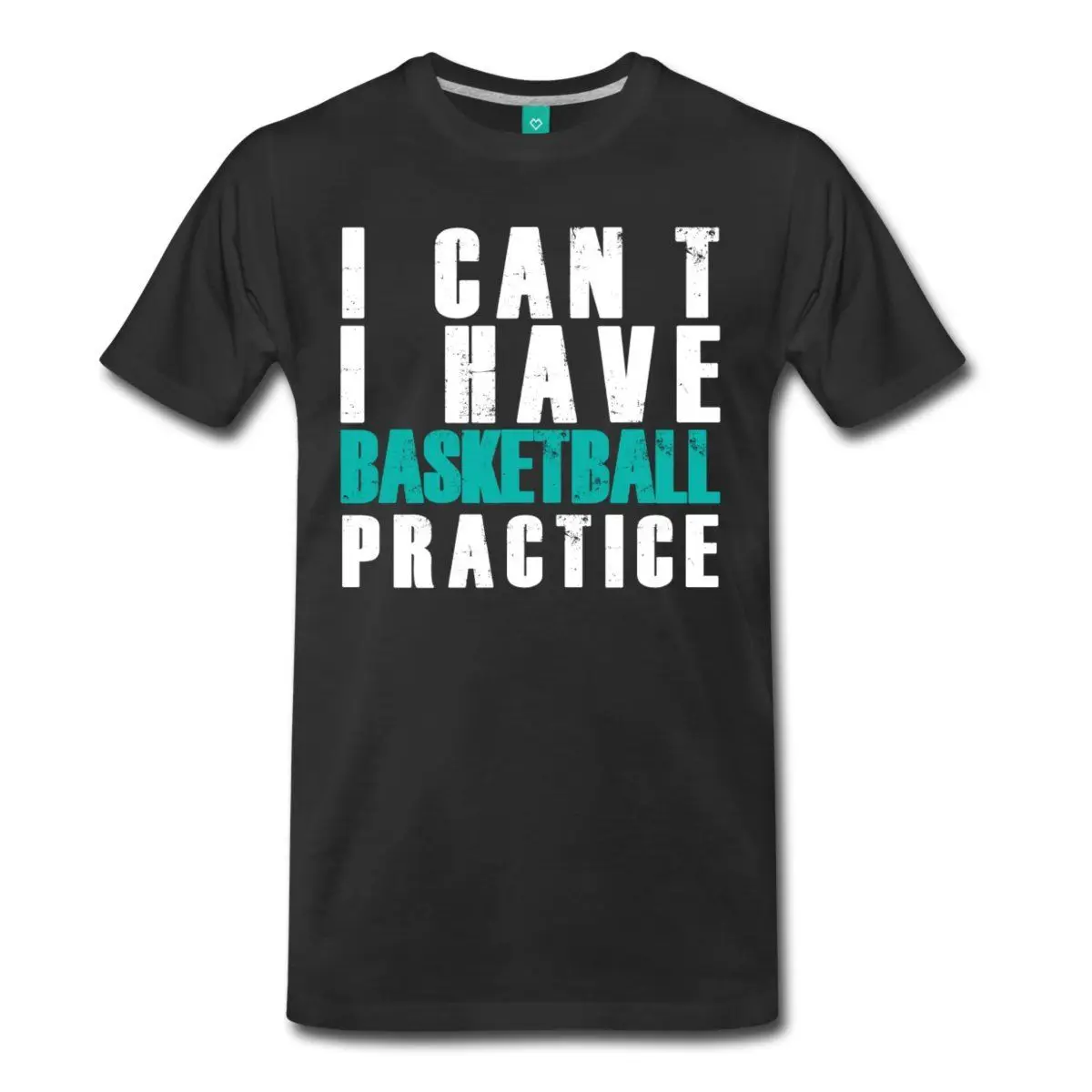 I Can't I Have Basketball Men's T-Shirt 2017 Summer New Brand T Shirt Men Hip Hop Men T-Shirt Casual Fitness