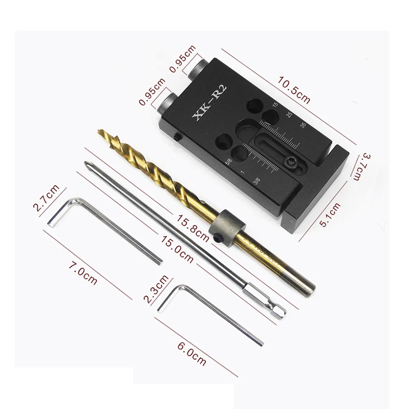 Деревообработка косой перфоратора локатор деревообрабатывающие карман отверстие джиг комплект конические долбежные угол Набор для позиционирования