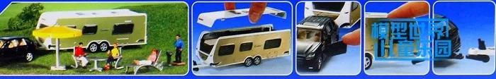 SIKU 2542/1: 55 Масштаб/литая под давлением металлическая модель/супер автомобиль с караваном/немецкая игрушка для детского подарка/образовательная коллекция