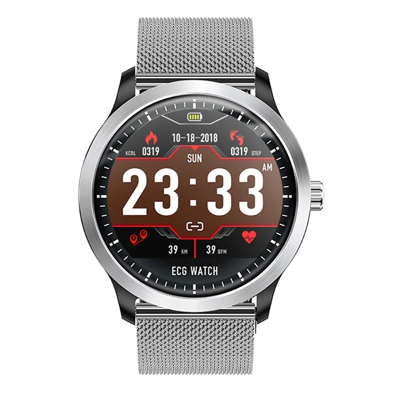 

N58 Ecg Ppg Smart Watch Holter Ecg Heart Rate Monitor Blood Pressure Smartwatch