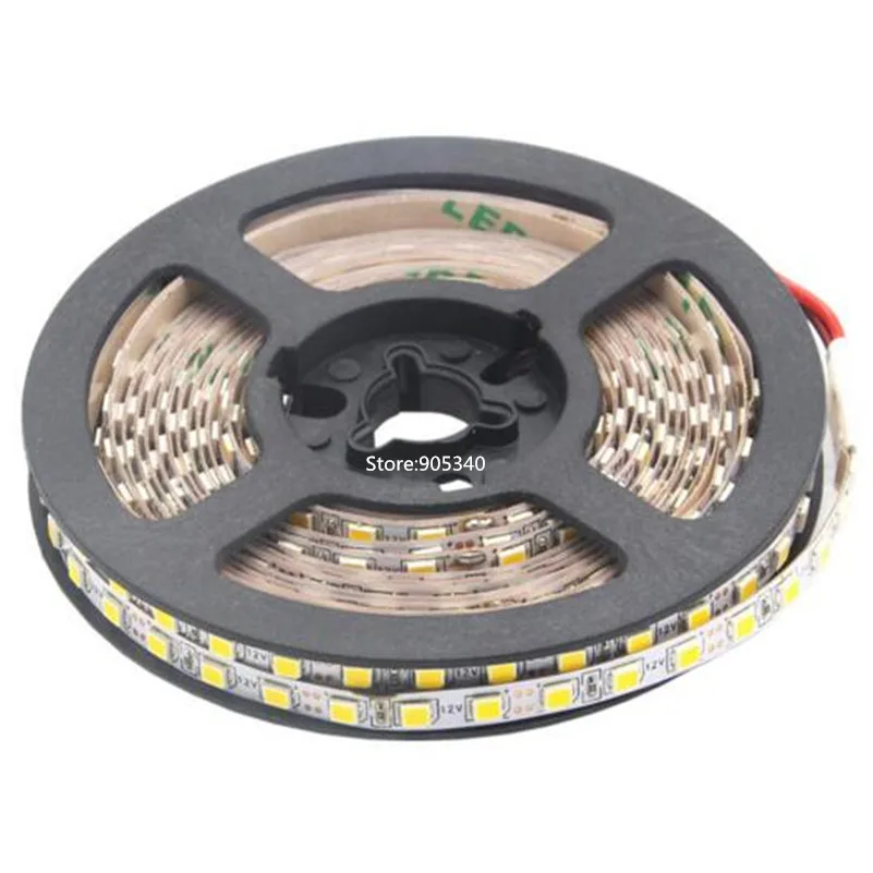 5 мм PCB SMD 2835 120 светодиодный s/m DC12V не Водонепроницаемый Светодиодные ленты свет
