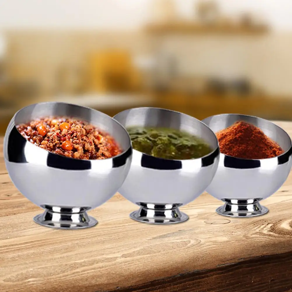 Gardening Size 14cm Durable Stainless Steel Serving Bowls Innovative