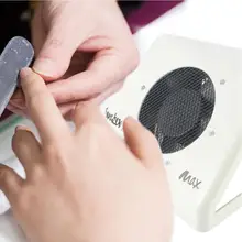 60-65 Вт сильный гвоздь пылесборник вентилятор вакуумной всасывания маникюрные инструменты очиститель