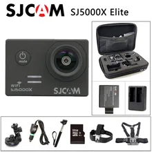 SJCAM SJ5000X Elite WiFi гироскоп Спорт DV 4 K 24fps 2K30fps 2,0 ЖК-дисплей NTK96660 Дайвинг 30 m Водонепроницаемый действие Камера
