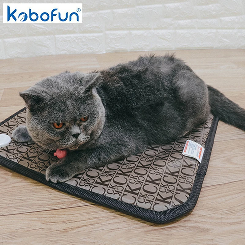

Electric heating Pet pad 45*45 CM Waterproof Animals Bed Heater Chair Mat Winter Warmer Carpet Heater Animals Heaters Pet plush