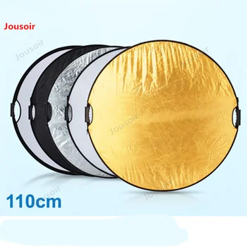 

Five-in-one 110cm flexo folding portable Light plate photo Live studio portrait exterior Suction Plate Handheld CD50 T03