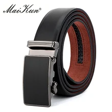 

Cowhide Automatic Buckle Belts for Men Belts Vintage Style High Quality Genuine Leather Male Strap for Jeans Waistband