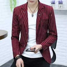 Печенья банка с крышкой Новинка костюмы в полоску с длинными рукавами блейзер человек портативный один зерна из четырех сезонов пиджак блейзер для досуга