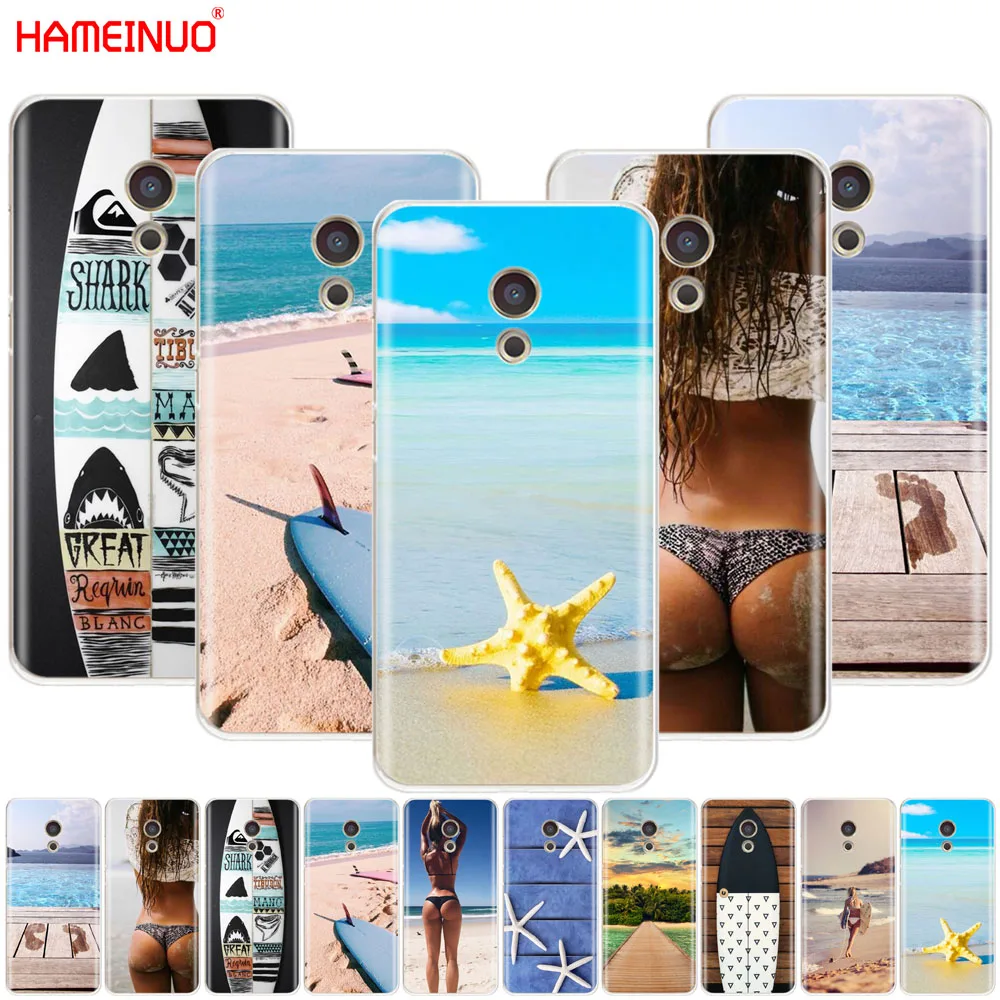 

HAMEINUO Let's go to the beach Cover phone Case for Meizu M6 M5 M5S M2 M3 M3S MX4 MX5 MX6 PRO 6 5 U10 U20 note plus