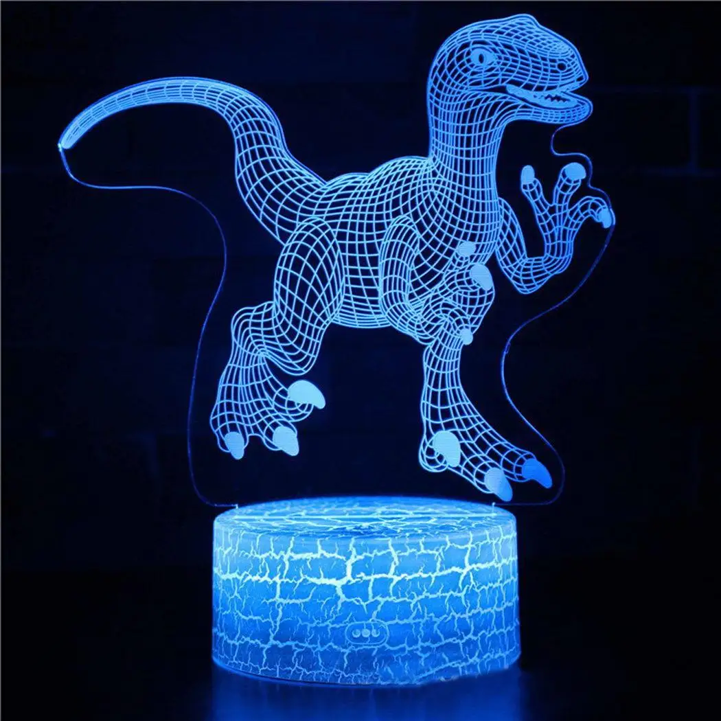 Touch Picture 2W Dinosaur Light up 5V As Shape Dinosaur LED Kids Light