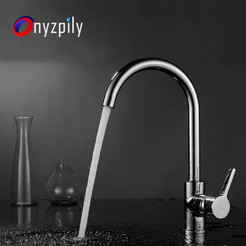 

Kitchen Faucet Cold and Hot 360 Rotate Tap Low pressure Brass Deck Mounted torneira para cozinha