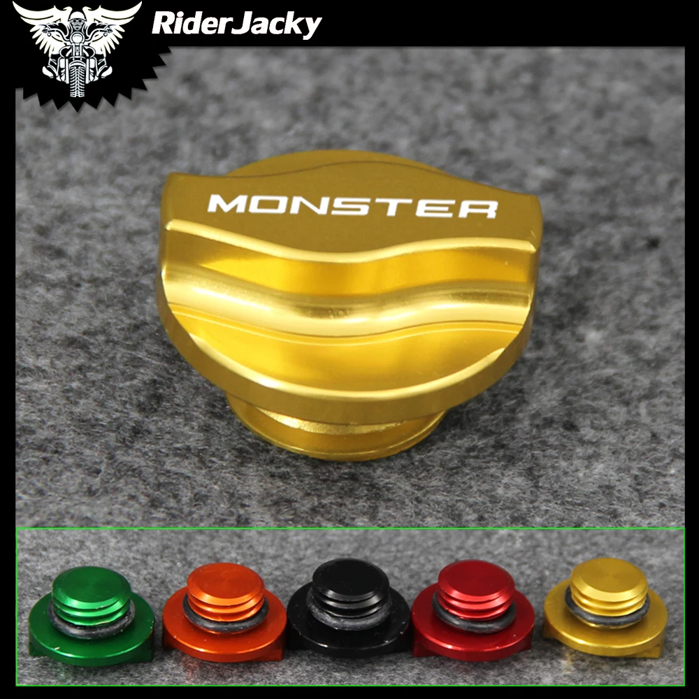 

For DUCATI Monster 1200 2014-2016 2015 14 16 Motorcycle Engine Oil Plug Filler Cover Screw M20*2.5