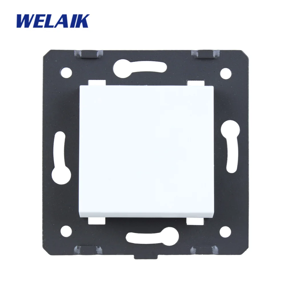 Welaik Кнопка 1Gang1Way переключатель Комплектующие для самостоятельной сборки