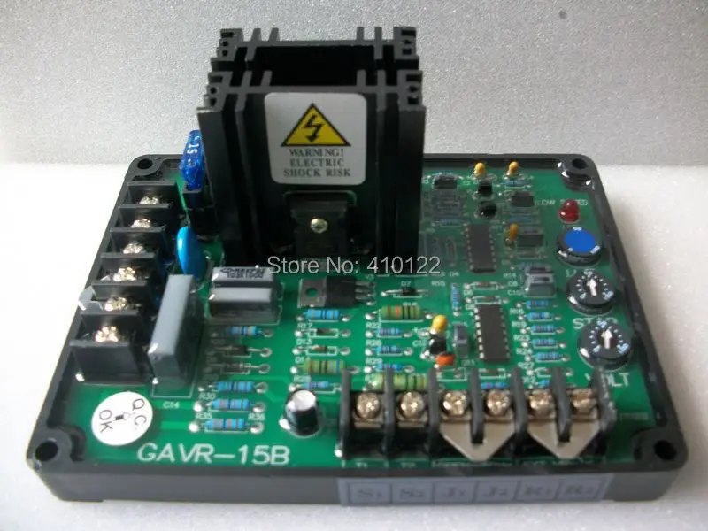 

Universal AVR 15A For Brushless Generator Voltage Stabilizer Regulator Power Tool Parts