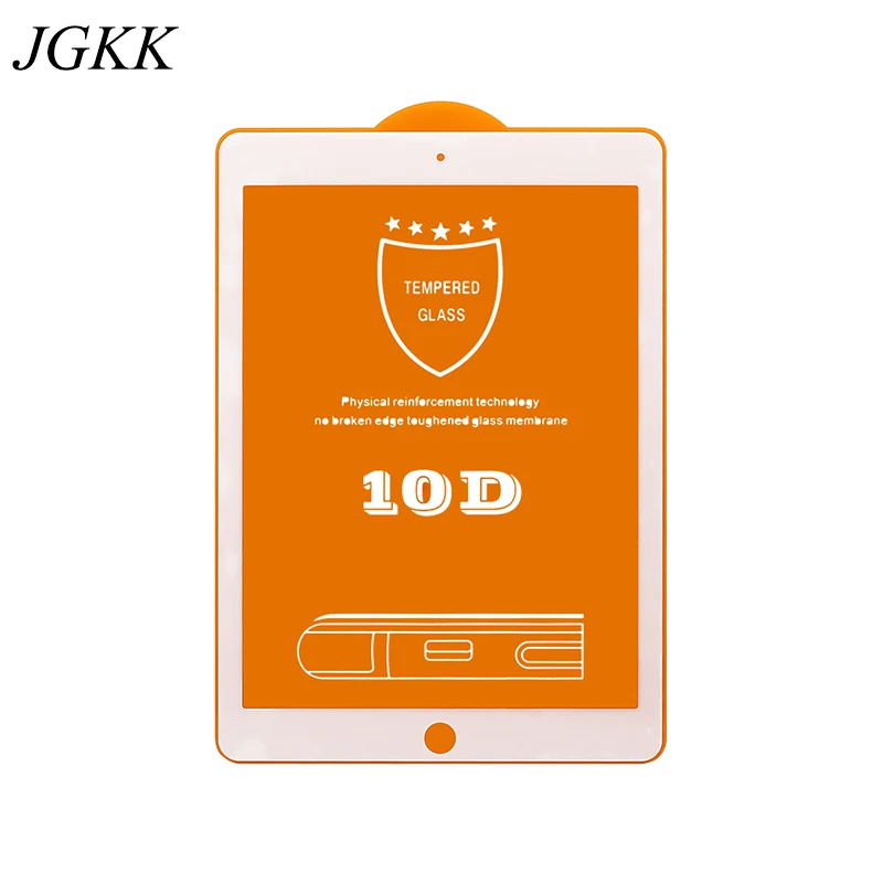 

10D Full Cover Screen Protector for Apple IPad Air 3 2019 10.5 Inch Tempered Glass Tablet Protective Film for IPad Air 3 2019