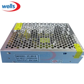 

60W 5V 12A Switching Power Supply Unit 120/240VAC LED Strips Pixels CCTV PSU