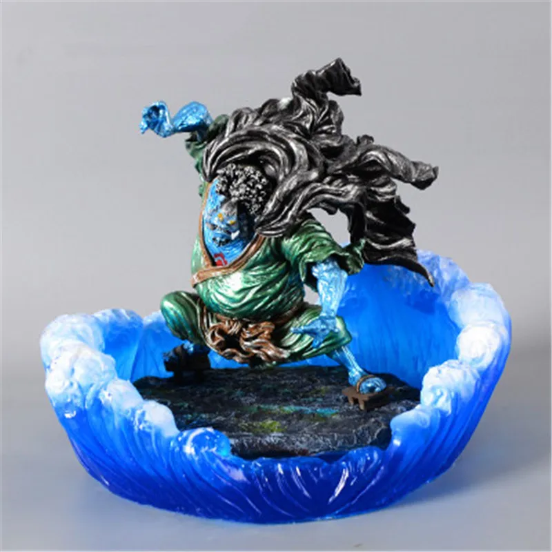 Recoat ONE PIECE The Sea Man Jinbe GK статуя сцены из смолы семь военачальников моря фигурка модель игрушки X1794