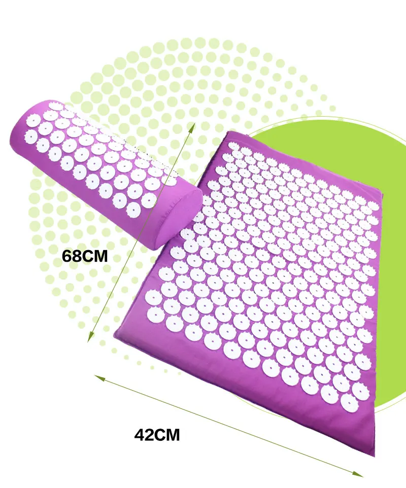 Шакти коврик Массажер подушка для массажа ног Подушка для снятия стресса боль акупрессура коврик Расслабление облегчение стресса тело йога коврик