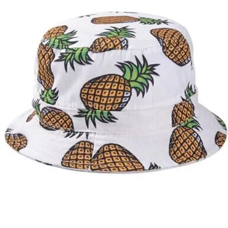 Прекрасный банан фрукты ведро шляпы с принтом шляпа от солнца для женщин шляпа от солнца Chapeau Touca дизайнер шляпа рыбака Casquette - Цвет: 6