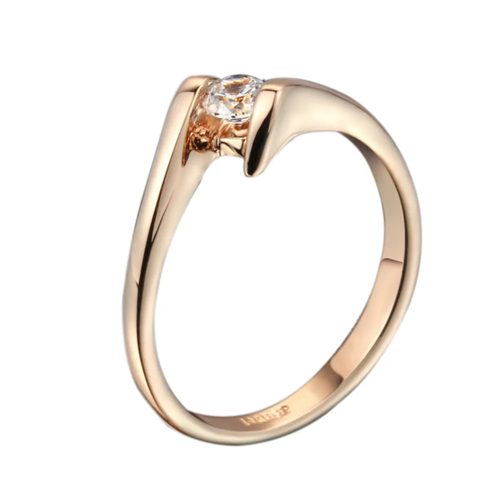 KUNIU-Summer-New-Irregularly-Crossed-Cubic-Zirconia-Engagement-Rings-Rose-Color-Fashion-Wedding-Jewelry-For-Women (3)