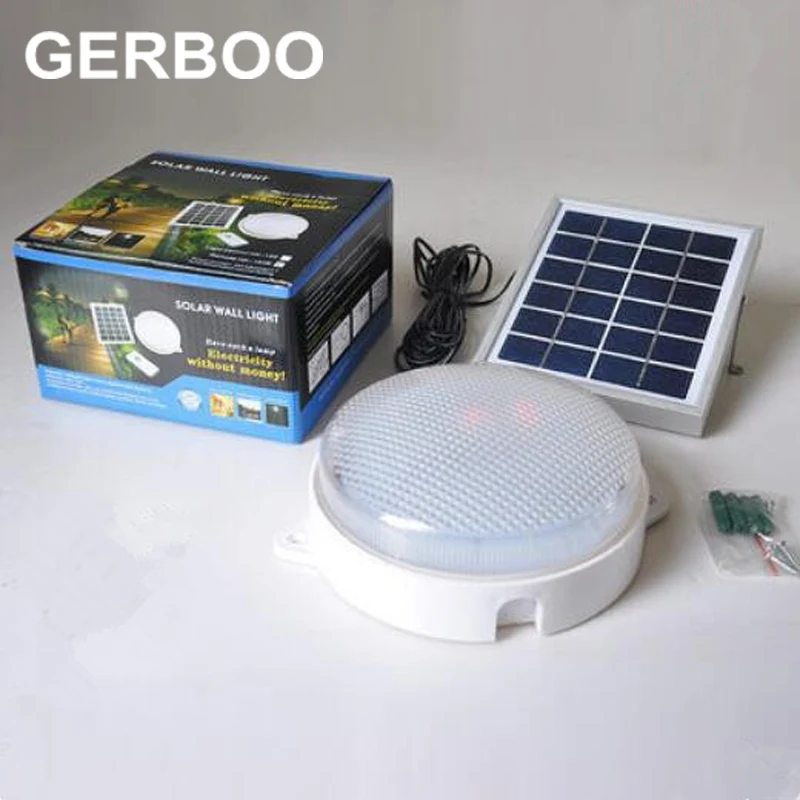 

LED Solar Light Waterproof IP65 Sensor Light Outdoor Light Path Roof Corridor Wall Lamp Spot Lighting LED Solar lamp