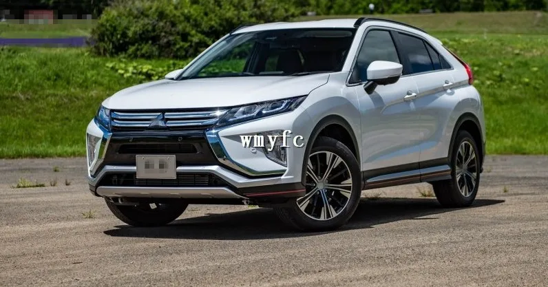 Для Mitsubishi Eclipse Cross ABS передний бампер нескользящая рельефная Накладка для отделки 2 шт стайлинга автомобилей