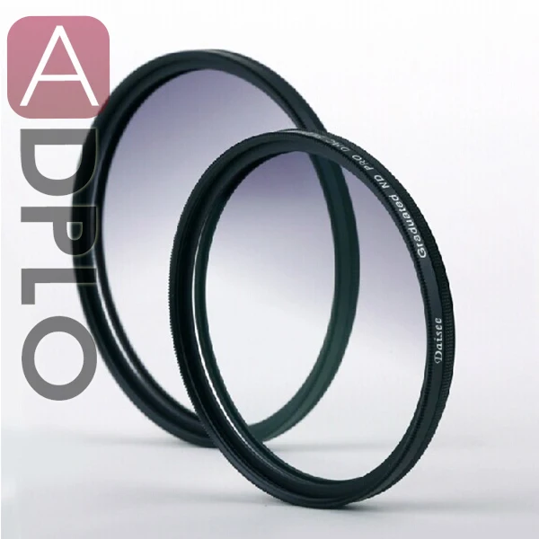 

Daisee 49 mm Digital Multi-Coating GRADUATED gray ND PRO DMC SLIM Filter / neutral density filter ring / camera lens filter