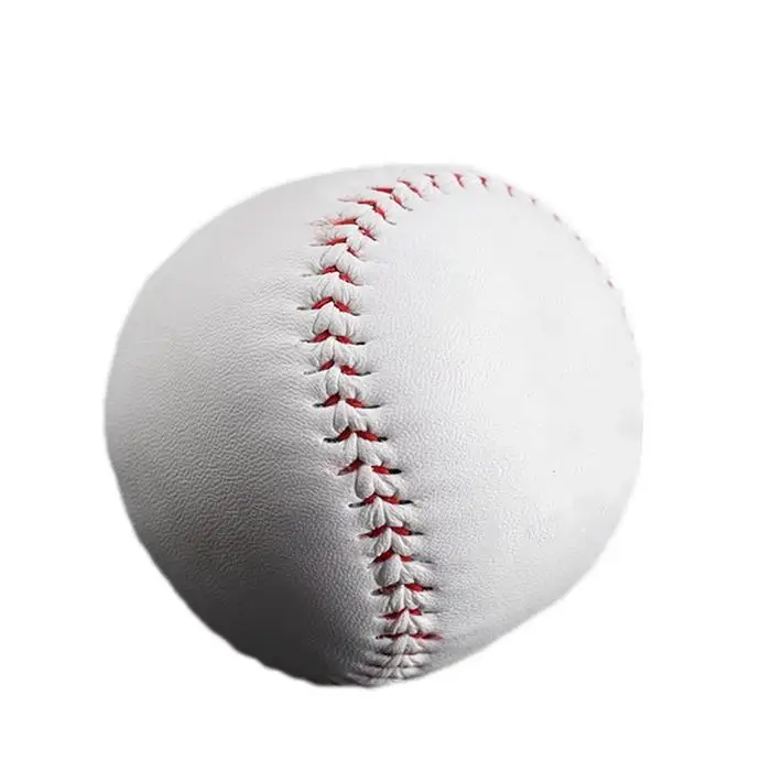 Новинка 1 шт. универсальные Baseballs ручной работы искусственная кожа верхняя