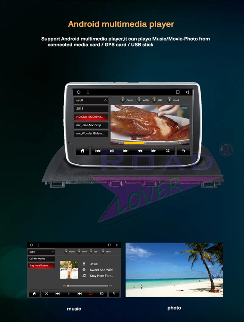 Sale Roadlover Android 8.1 Car Multimedia Player Radio For Mazda 3 Axela 2014 2015 2016 Stereo GPS Navigation Automagnitol 2 Din MP3 21