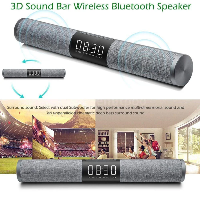 Звуковая панель с сабвуфером звуковая Bluetooth проводными и беспроводными