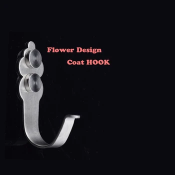 

DHL Free Shipping Modern Kitchen Door Rear Coat Hooks Wall Bathroom Clothes Hook Sanitary Hardware Accessories 100pcs/lot