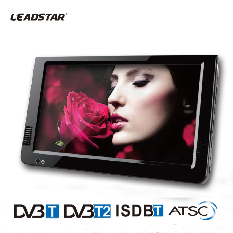 

2017 New HD TV 10 Inch Digital And Analog TV Receiver And TF Card And USB Audio And Video Playback Portable DVB-T2 Television