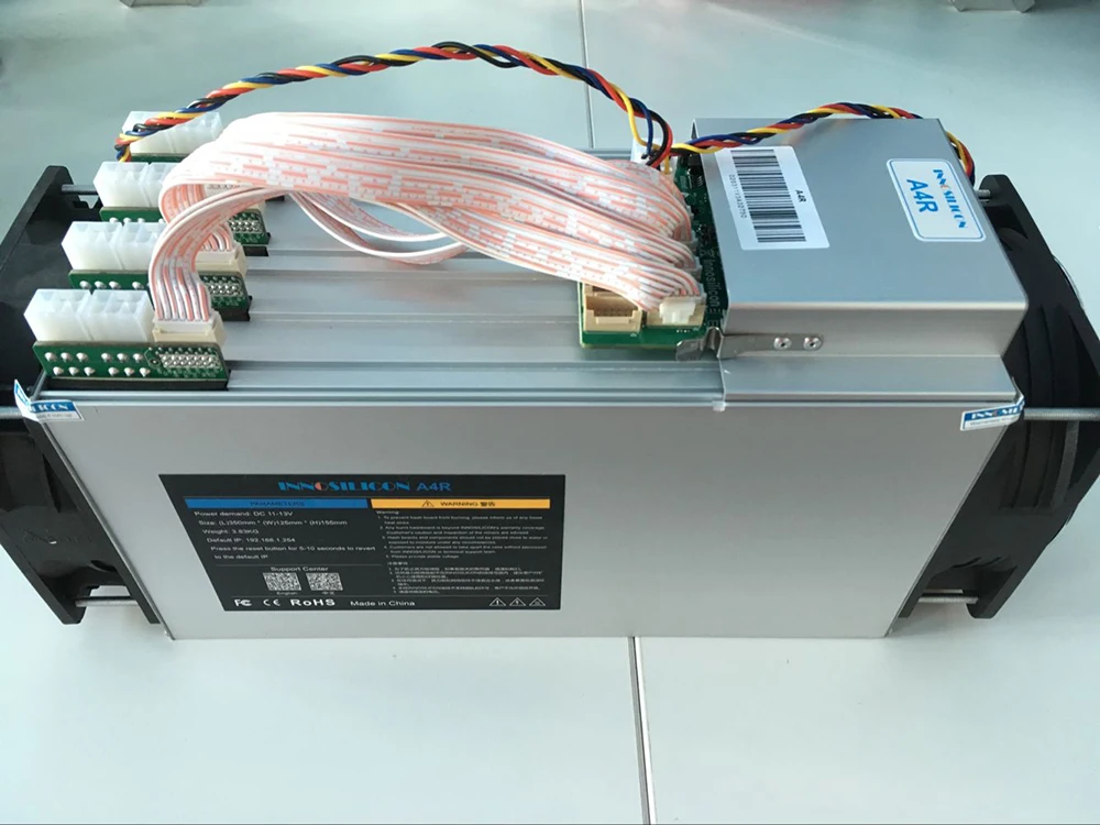 Подержанный Майнер Innosilicon A4R с блоком питания для майнинга LTC Master 520MH/S лучше чем L3