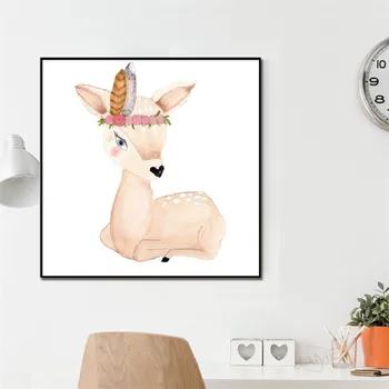 

Diamond Embroidery 5D DIY Diamond Painting Landscape Cartoon Deer Diamond Painting Cross Stitch Rhinestone Mosaic