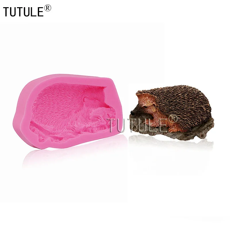 

Hedgehogs cabochons silicone rubber flexible food safe mold resin chocolate mints fondant candy soap clay,HedgehogSilicone Mold,