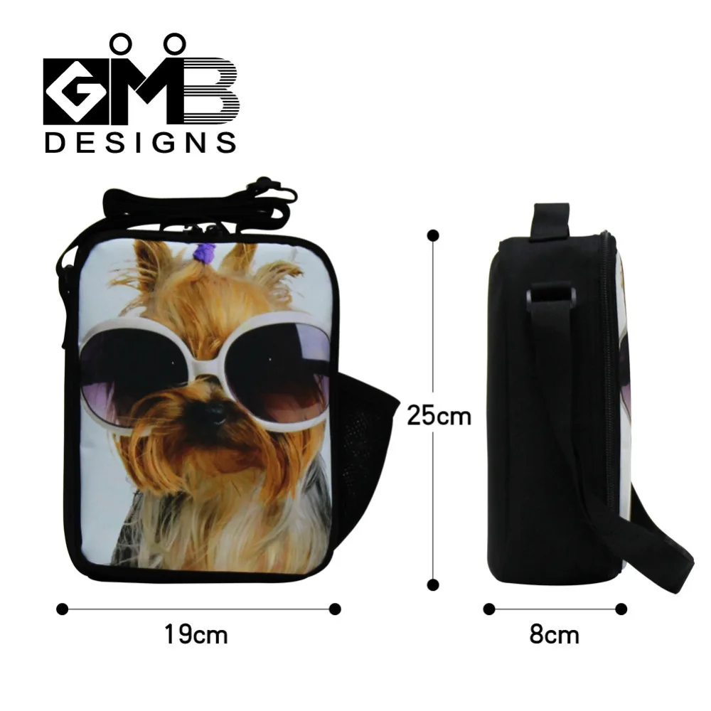 Детская сумка слинг с 3D принтом в виде слона|lunch bag|small lunchanimal lunch bag |