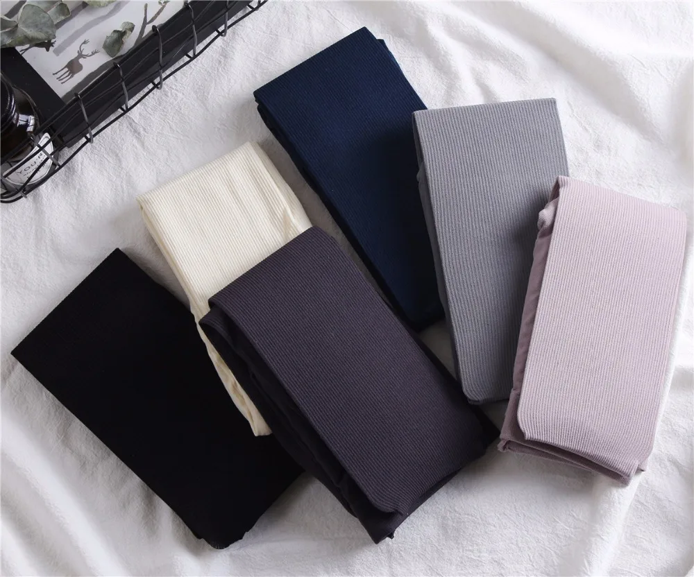 

80D New Spring Winter Women Tights Stripe Velvet Hosiery Solid Stripe Collants Femme Standard Stockings Pantyhose For Woman
