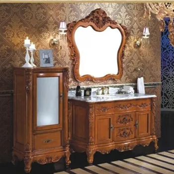 

antique bathroom cabinet with solid wood