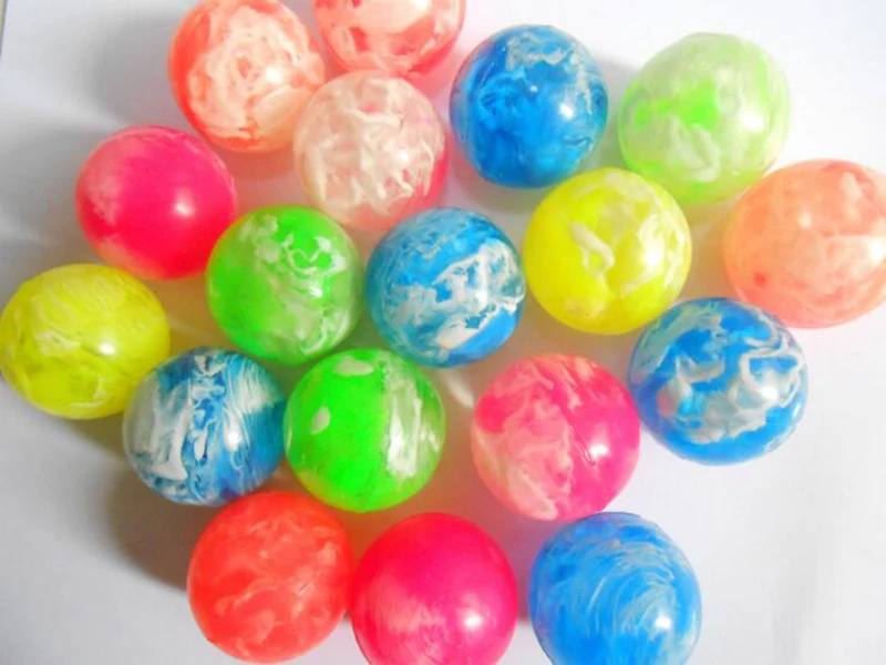 42 мм Резиновый прыгающий мяч 10 шт./лот разноцветные Облака Дизайн прыгающие надувные резиновые шарики красочная игрушка для детей мяч