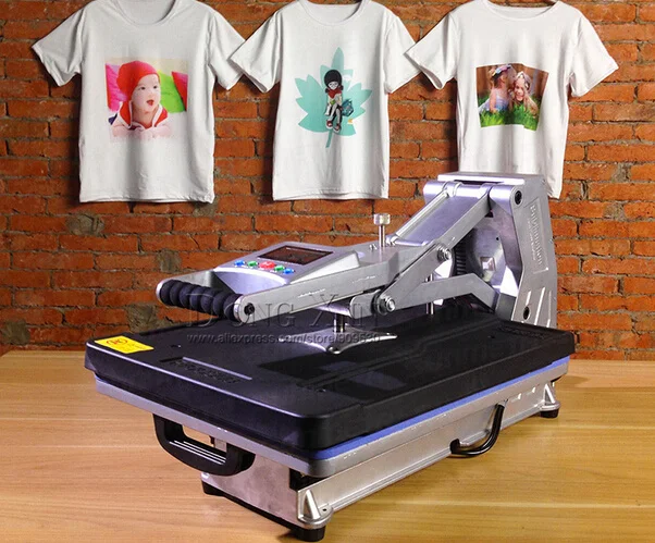 US $724.68 ST4050B Without Hydraulic High Pressure Digital Manual TShirt Heat Press Machine With Drawer For Transfer Image