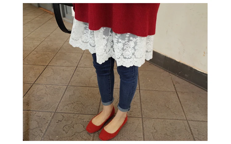 Spring and summer all-match white fashion beautiful lace basic bust skirt women short half slip petticoat underskirt lining lolita underskirt